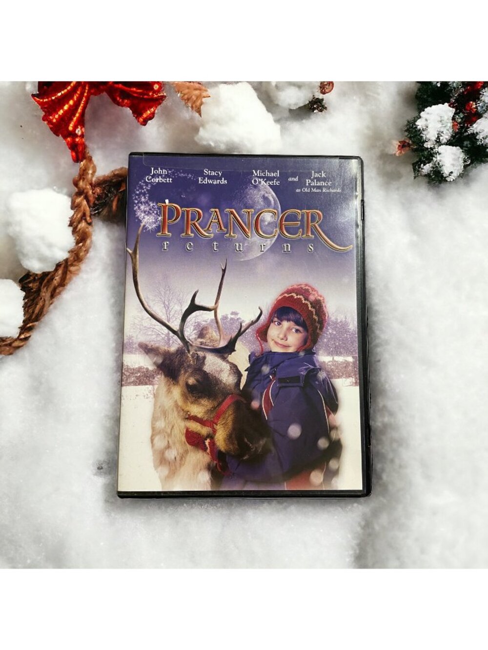 Prancer Returns DVD 2002 John Corbett Jack Palance Family Christmas Holiday